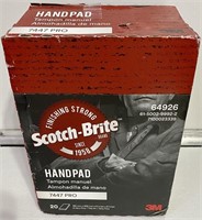 Box Of Scotchbrite Very Fine Sanding Pads (20