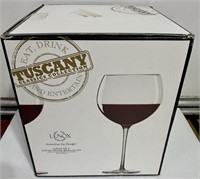 New Tuscany Wine Glasses 4 Pack