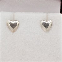 Sterling Silver heart Earrings