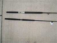 LOT OF 2 FISHING RODS