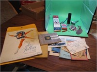 All Items Shown (Vtg Sparklers & more) Papers in