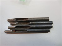 4 Antique Leather Punches C.S. Osborne & Co + more
