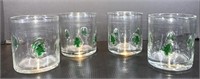 4- Holiday Glasses, 4" H