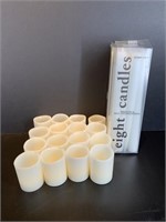 Battery Votives and Dripless Taper Candles