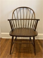 Windsor Vintage Wooden Chair 37"H x 22" W