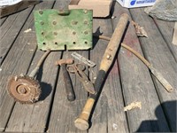 Wood Ball Bat, Tractor Step & More
