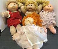Cabbage Patch Dolls 4 in total 

From 1982 &