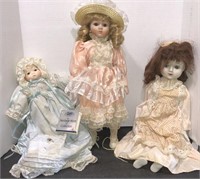 Porcelain dolls- 1 Heritage Mint Collection &