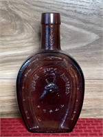 Horse shoe bitters purple bottle 7" tall