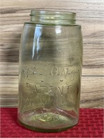 Antique Mason’s 1858 quart jar