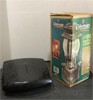 Walmart indoor grill & Coleman Lantern NIB