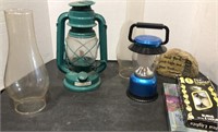 Lanterns, tea lights, lantern glass lenses.