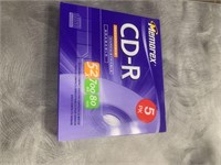 New Memorex  CD-R compact disk-5pack