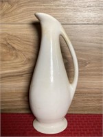 White ceramic pitcher - 11" tall