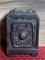 Antique Cast Iron "Coin Deposit Bank"