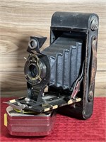 Antique Kodak No.2-A Folding Cartridge Permo