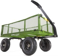 Gorilla Carts 2140GCG-NF 4 Cu. Steel Utility Cart