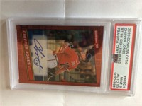 Optic Pandora Red Auto Chipper Jones /5  PSA 9