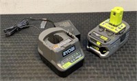 Ryobi Battery And Charger