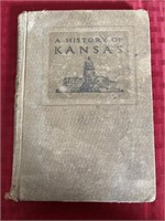 1918 The history of Kansas book