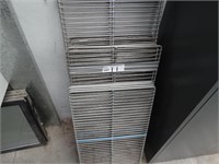 14 Galvanised Refrigeration Shelves