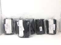 Lot of Black Disposable Face Mask Non Medical