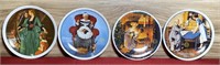 9 inch Norman Rockwell commemorative plates