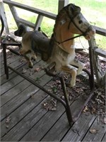 Vintage Rocking Horse