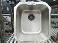 New S/S Sink Insert, 520mm W, 460mm Long, 240mm D