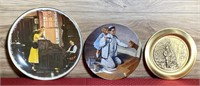 10 1/2 inch Norman Rockwell plate