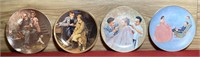 8 1/2 inch Norman Rockwell commemorative plates