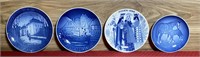 7 inch Copenhagen commemorative plates