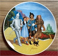 10 inch Wizard of Oz commemorative plate