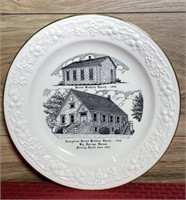 Big Springs church commemorative plate