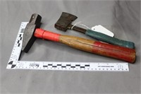 Blacksmith's hammer + hatchet