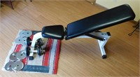 Para Body Serious Steel Weight Bench & Weights