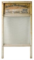 Vintage National 'The Glass King' Washboard #860