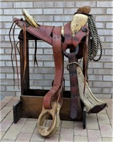 Vintage Mexican Charro Saddle
