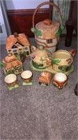 Lot of cottage ware. Bigger pieces marked made in