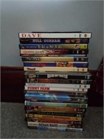 Lot of dvds.