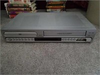 Dvd/vcr combo player.