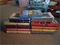Lot of 13 Laura Childs books.