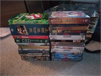 Lot of dvds.