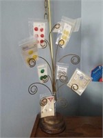 Button tree. 19 inch