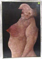 Oil on canvas Nude Figure, by Sokolsky