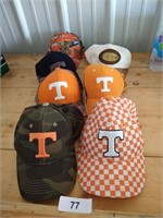 (6) Tennessee Hats & Other
