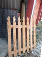 Picket Fence Gate & Fence Post