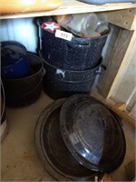 (2) Canners & Pots