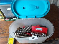 Tote Box w/ Assorted Tools