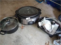 GE Crock Pot, Presto Electric Skillet & Pot